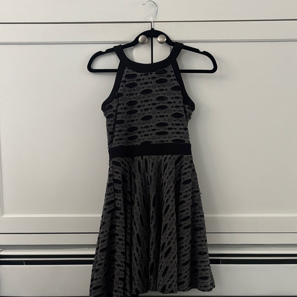 Chic Black Lace Kids Dress